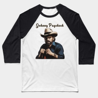 Johnny Paycheck Baseball T-Shirt